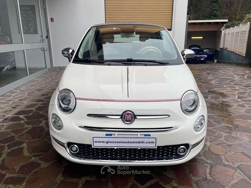 Usata Fiat 500C Dolcevita 69 CV (50 kW) 2020 Bianco gelato Cabrio