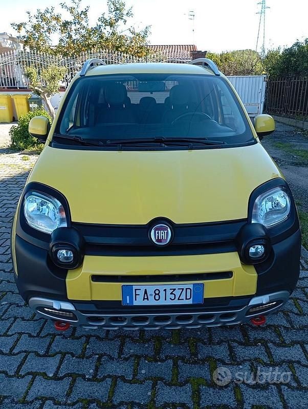 Usata Fiat Panda Cross Cross 95 CV (69 kW) 2015 Giallo Utilitaria