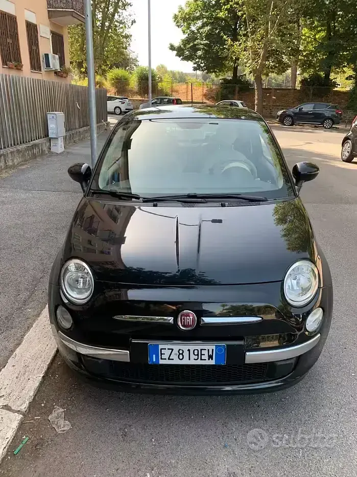 Usata Fiat 500 69 CV (50 kW) 2015 Nero Berlina