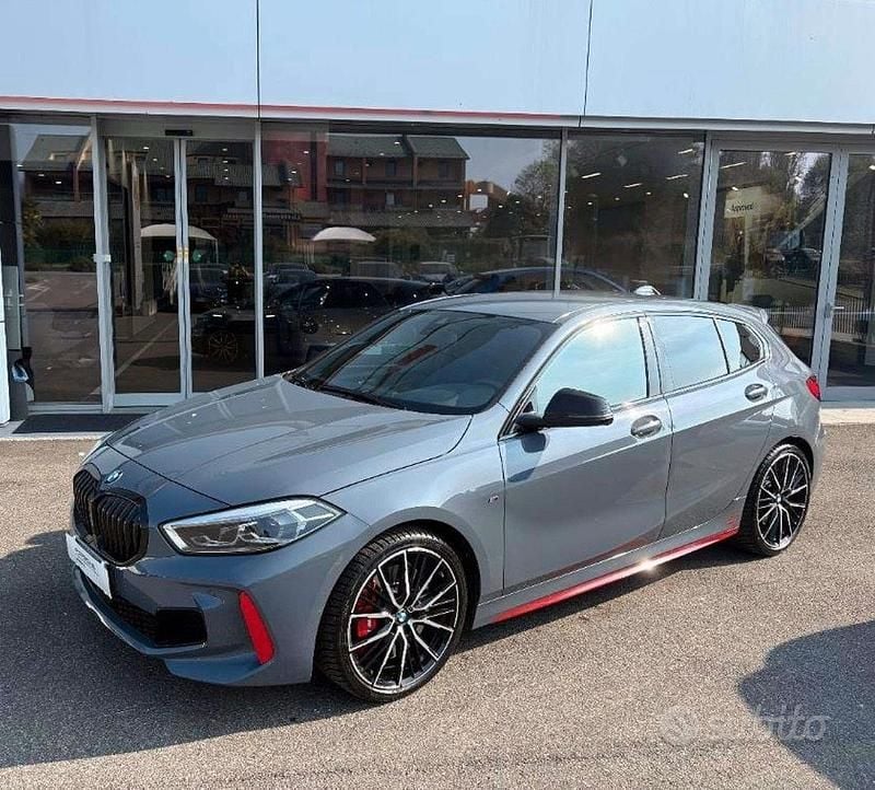 Usata BMW 128 M Sport 265 CV (194 kW) 2021 Grigio Berlina