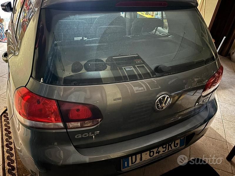 Usata VW Golf VI 140 CV (102 kW) 2009 Grigio Utilitaria