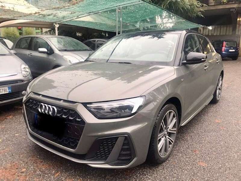 Usata Audi A1 S-Line 95 CV (69 kW) 2020 Grigio Utilitaria
