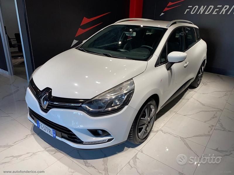 Usata Renault Clio GrandTour 90 CV (66 kW) 2017 Bianco Station wagon