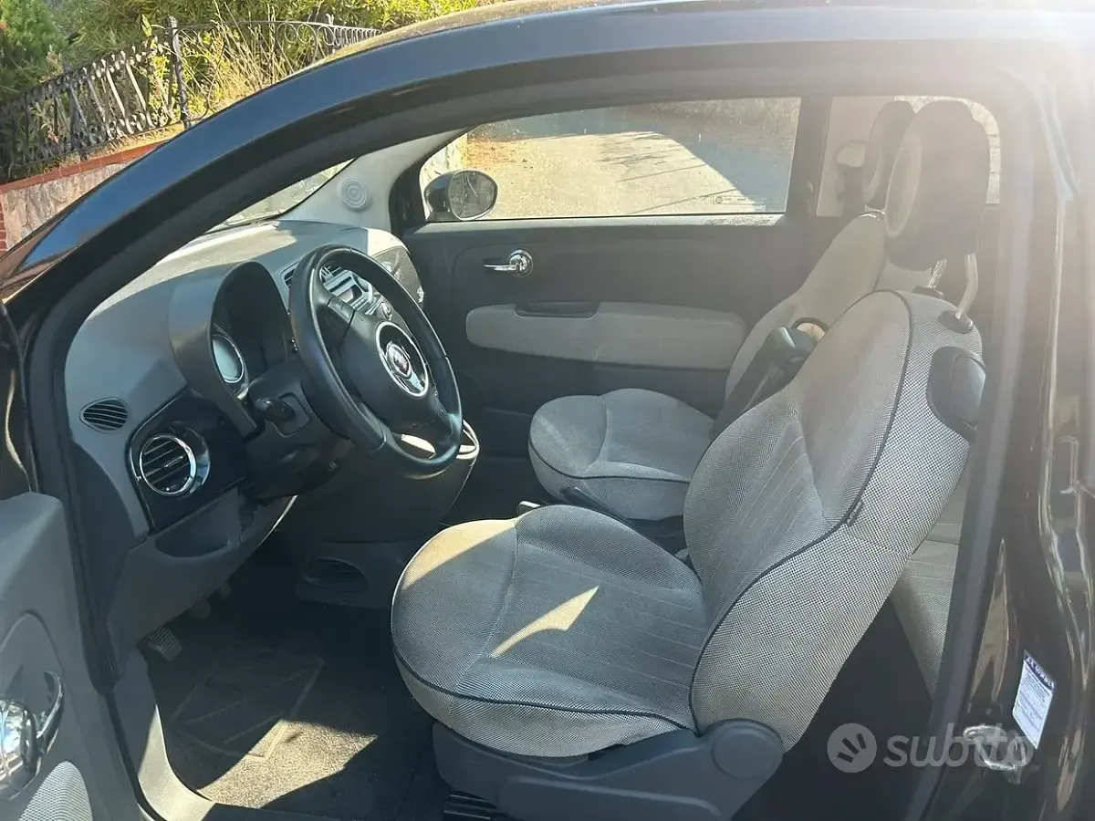 Usata Fiat 500 Pop 69 CV (50 kW) 2011 Nero Berlina