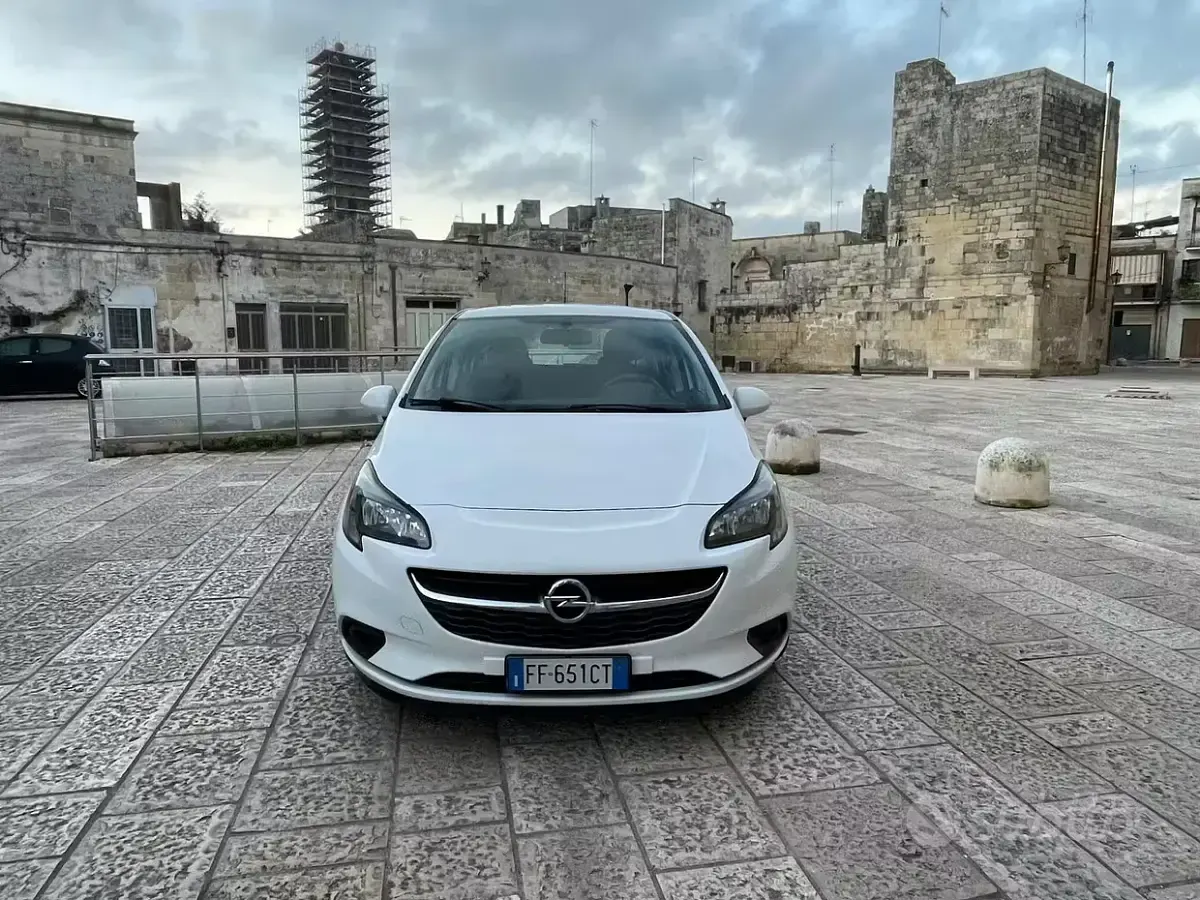 Usata Opel Corsa 95 CV (69 kW) 2016 Bianco Utilitaria