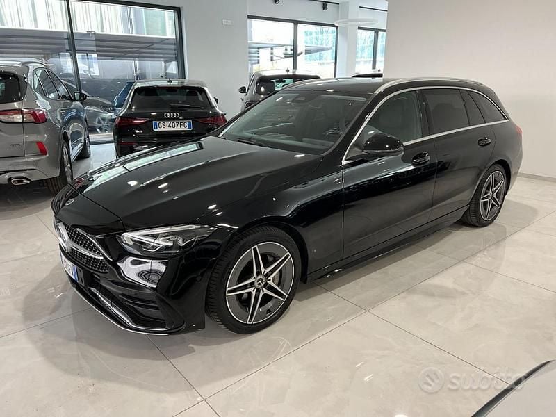 Usata Mercedes C200 Premium 163 CV (119 kW) 2022 Nero Station wagon