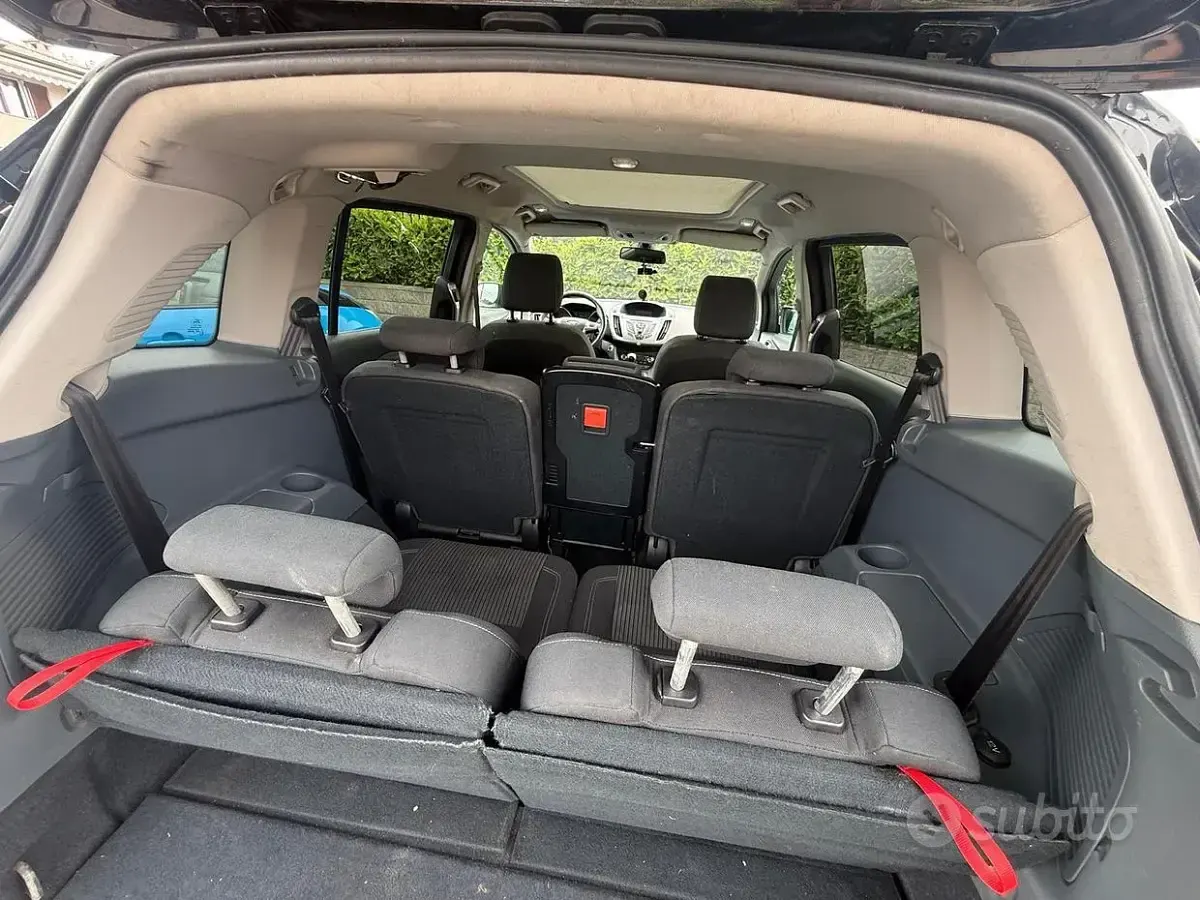 Usata Ford Grand C-Max 109 CV (80 kW) 2012 Nero Monovolume