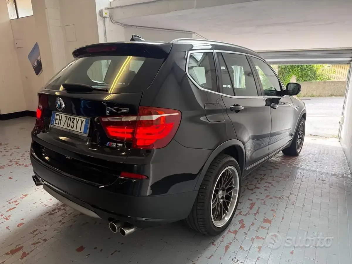 Brugt BMW X3 258 HK (189 kW) 2011 Sort SUV