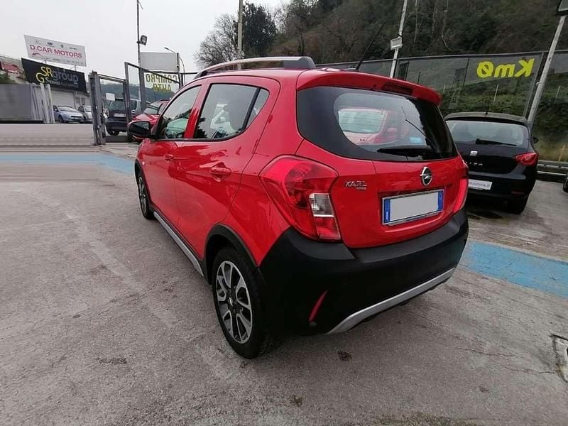 Usata Opel Karl S 75 CV (55 kW) 2018 Rosso Utilitaria