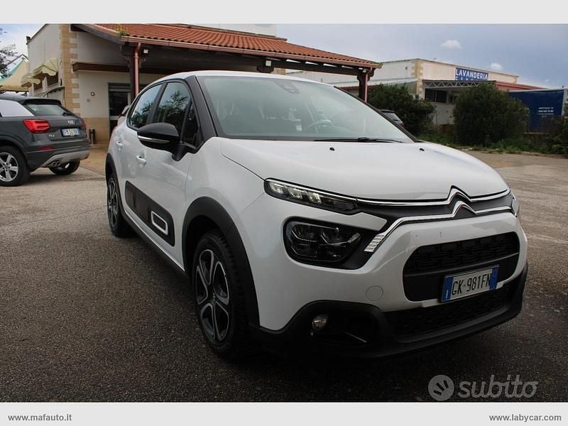 Usata Citroën C3 Feel 102 CV (75 kW) 2022 Bianco Utilitaria