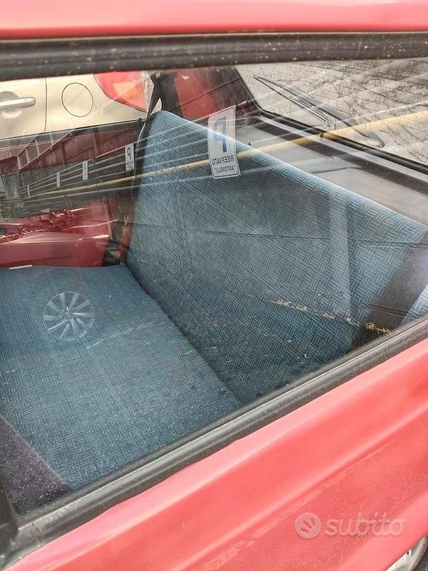 Usata Fiat Panda 2003 Rosso Utilitaria