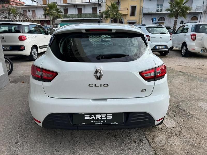 Usata Renault Clio IV 75 CV (55 kW) 2017 Bianco Berlina