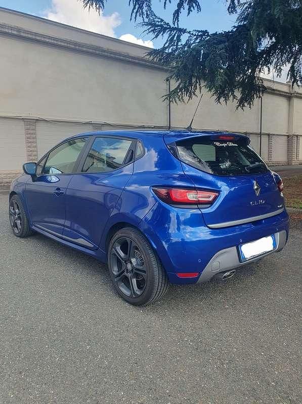 Usata Renault Clio IV GT-Line 110 CV (80 kW) 2017 Blu/azzurro Berlina