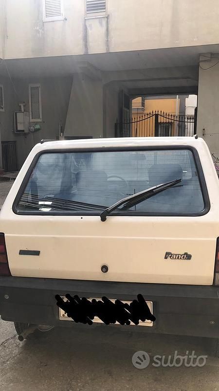 Usata Fiat Panda 1998 Bianco Utilitaria
