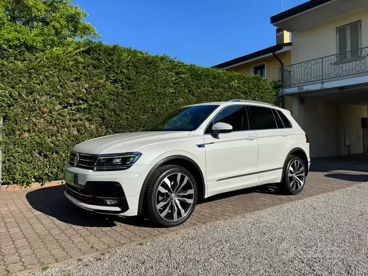 Usata VW Tiguan Advance 240 CV (176 kW) 2017 Bianco SUV