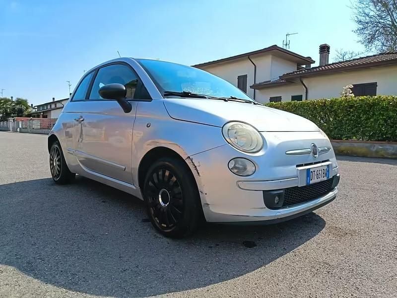 Usata Fiat 500 Pop 69 CV (50 kW) 2009 Argento Cabrio