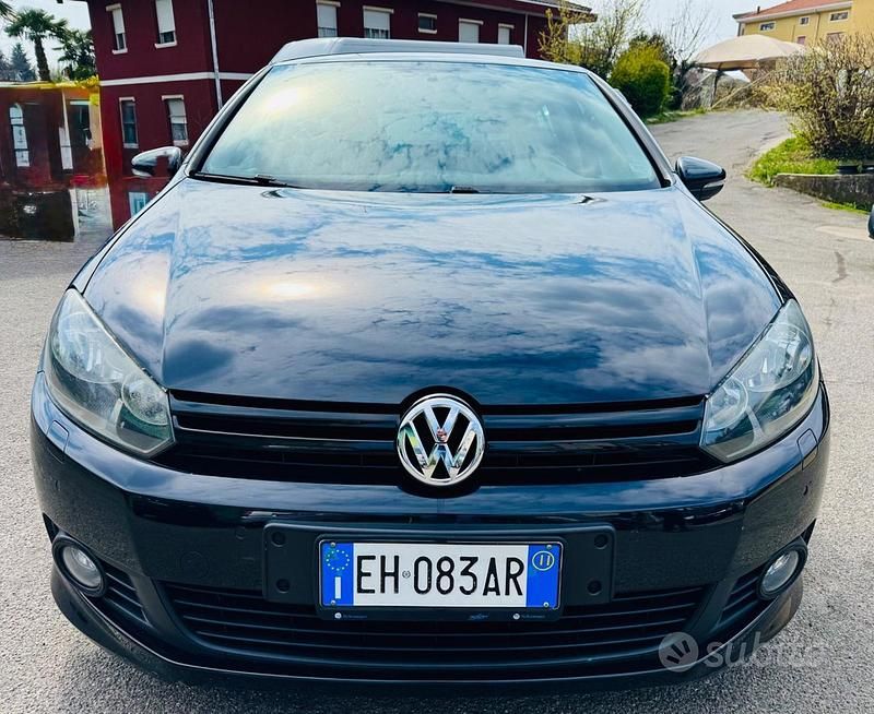 Usata VW Golf VI Highline 104 CV (76 kW) 2011 Nero Utilitaria