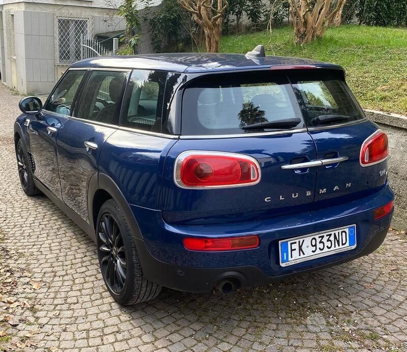 Usata Mini One D Clubman Hype 116 CV (85 kW) 2017 Blu Station wagon