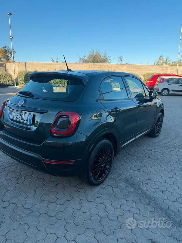 Usata Fiat 500X 95 CV (69 kW) 2019 Verde SUV