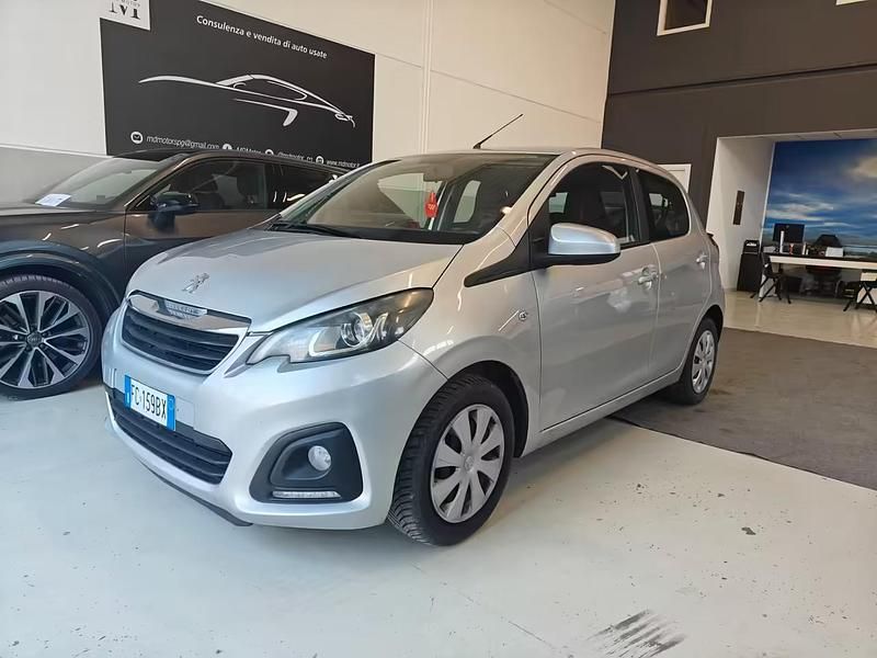 Usata Peugeot 108 Active 69 CV (50 kW) 2016 Argento Utilitaria