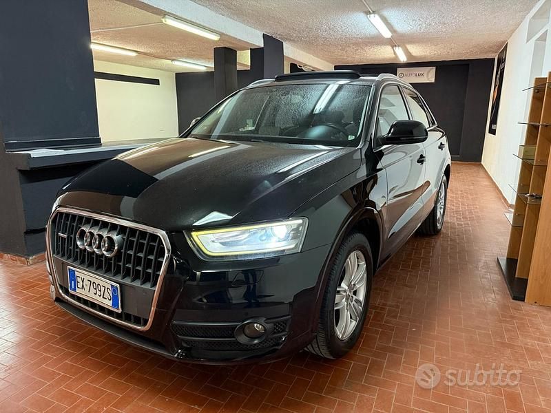 Usata Audi Q3 S-Line 150 CV (110 kW) 2015 Nero SUV