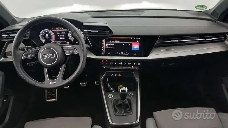 Usata Audi A3 Advanced 150 CV (110 kW) 2023 Grigio Berlina