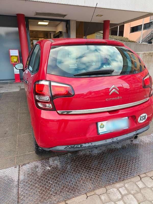 Usata Citroën C3 68 CV (50 kW) 2014 Rosso Berlina