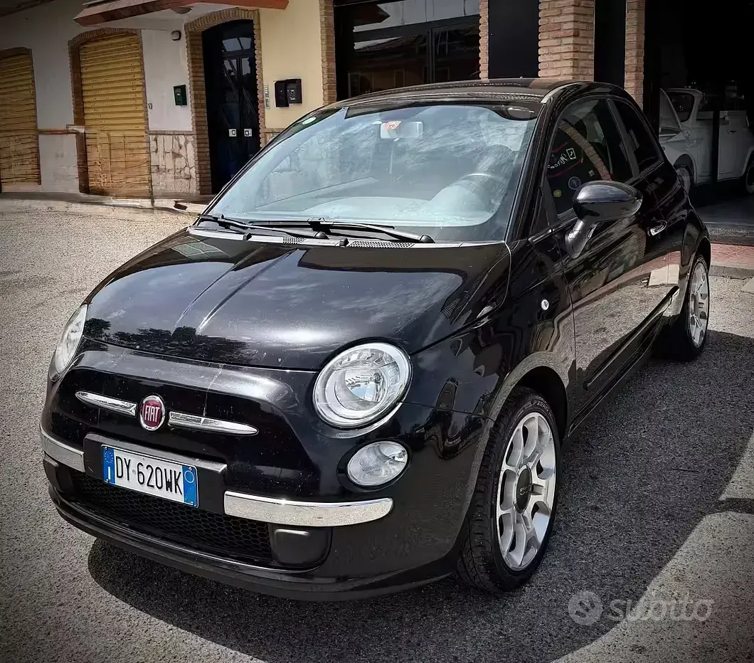 Usata Fiat 500 Sport 69 CV (50 kW) 2009 Cabrio