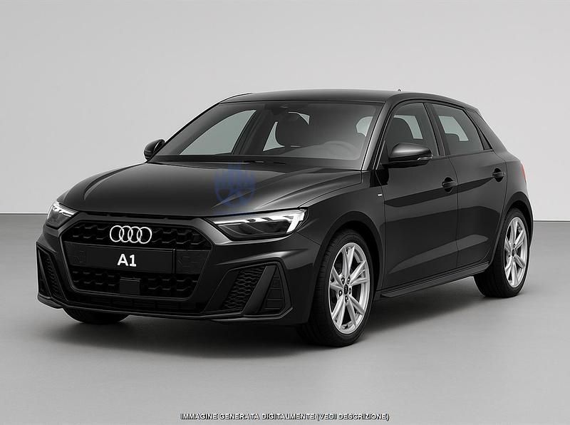 Usata Audi A1 Sportback S-Line 116 CV (85 kW) 2024 Nero Utilitaria