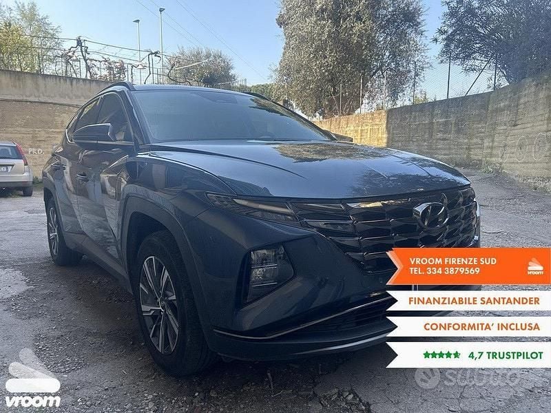 Usata Hyundai Tucson 180 CV (132 kW) 2021 Blu SUV