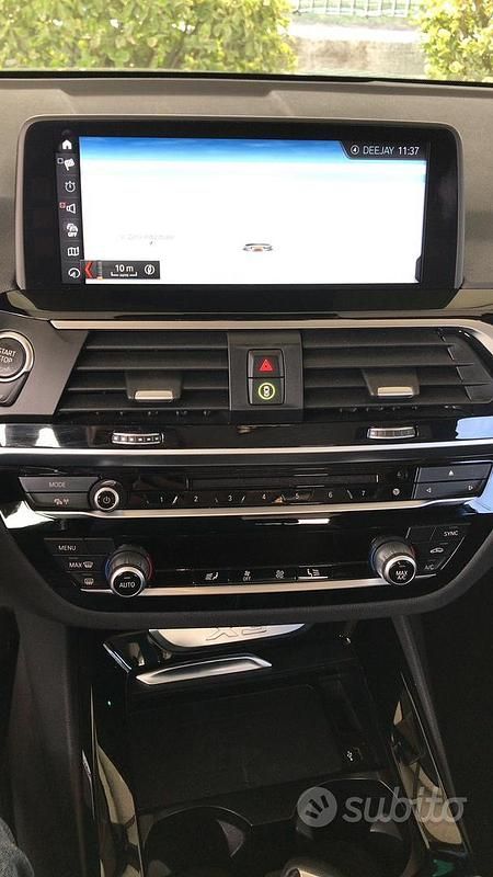 Usata BMW X3 Advantage 190 CV (139 kW) 2019 Nero SUV