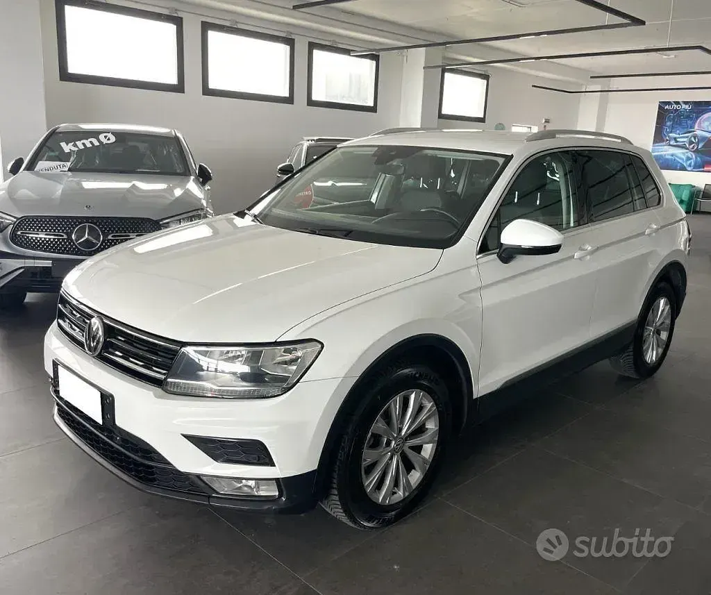 Usata VW Tiguan Business 150 CV (110 kW) 2016 Bianco SUV