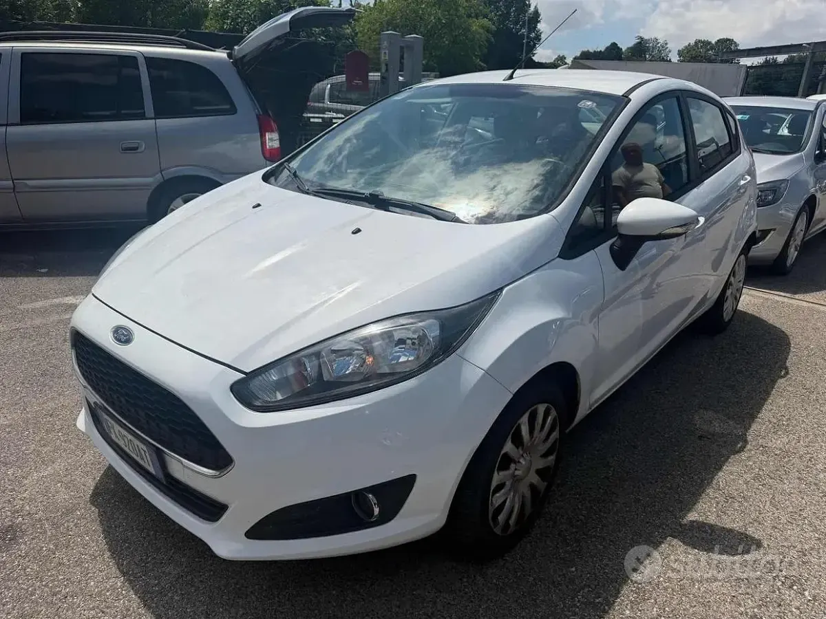 Usata Ford Fiesta 95 CV (69 kW) 2017 Bianco Utilitaria