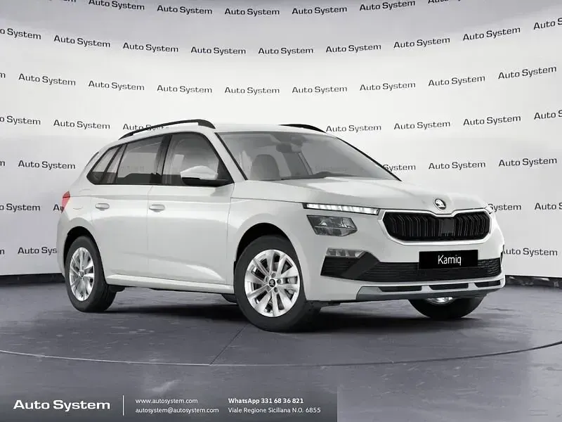 Nuova Skoda Kamiq 95 CV (69 kW) 2026 Bianco luna SUV