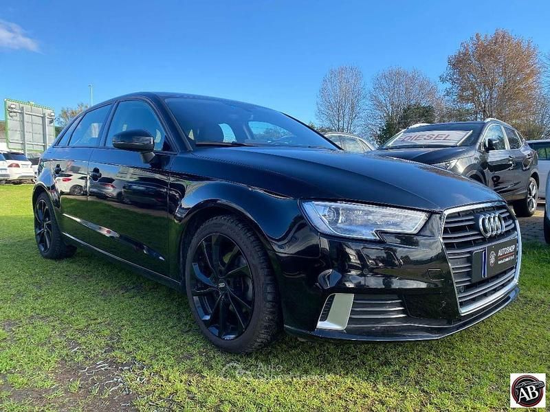 Usata Audi A3 Sport 117 CV (86 kW) 2018 Nero Berlina