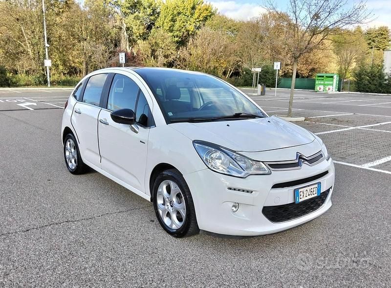 Usata Citroën C3 82 CV (60 kW) 2014 Bianco Berlina