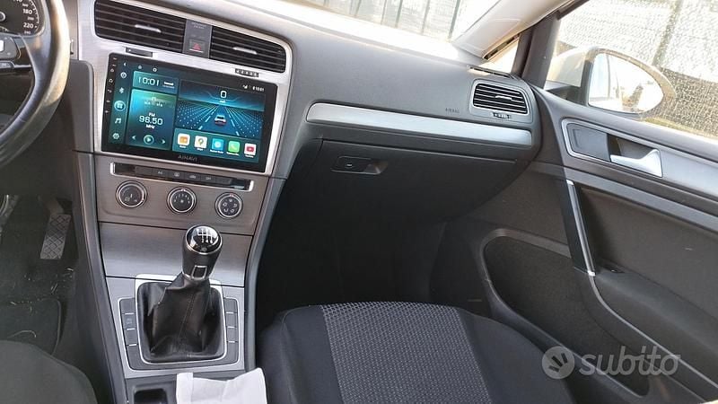 Usata VW Golf VII Comfortline 105 CV (77 kW) 2013 Bianco Berlina