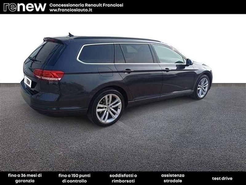 Usata VW Passat Business 150 CV (110 kW) 2018 Nero Station wagon
