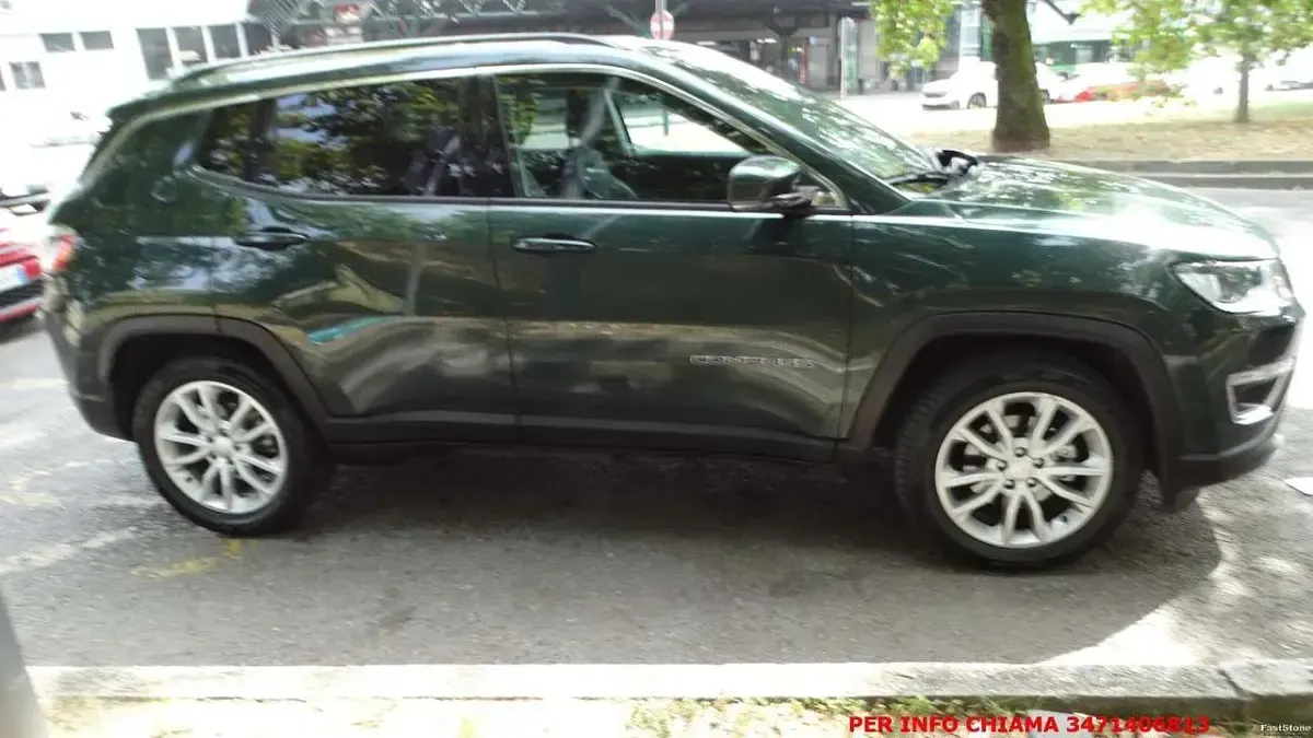 Usata Jeep Compass Limited 150 CV (110 kW) 2021 Verde SUV