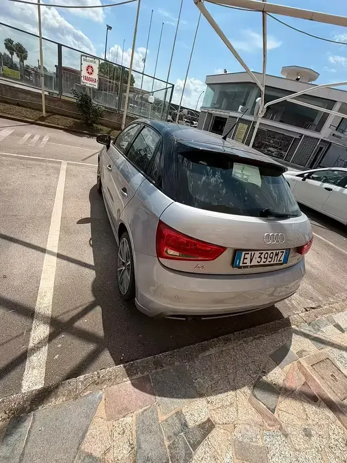 Usata Audi A1 S-Line 90 CV (66 kW) 2014 Grigio Utilitaria