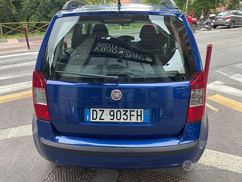 Usata Fiat Idea 77 CV (56 kW) 2009 Blu Monovolume