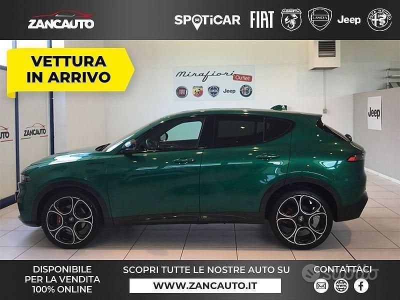 Usata Alfa Romeo Tonale Edizione Speciale 131 CV (96 kW) 2023 Verde SUV