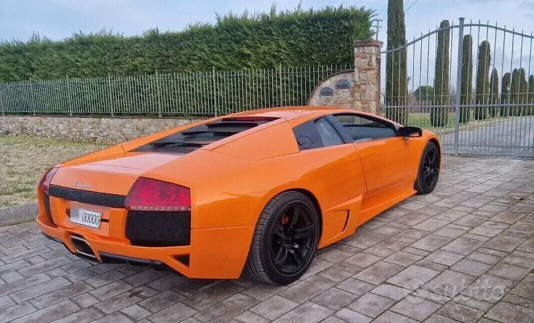 Usata Lamborghini Murciélago 580 CV (426 kW) 2004 Arancione Coupé