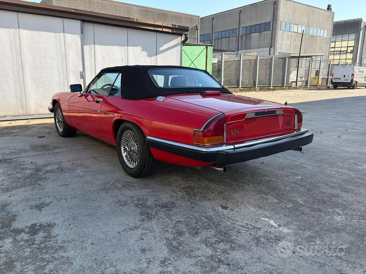 Usata Jaguar XJS 300 CV (220 kW) 1990 Rosso Cabrio