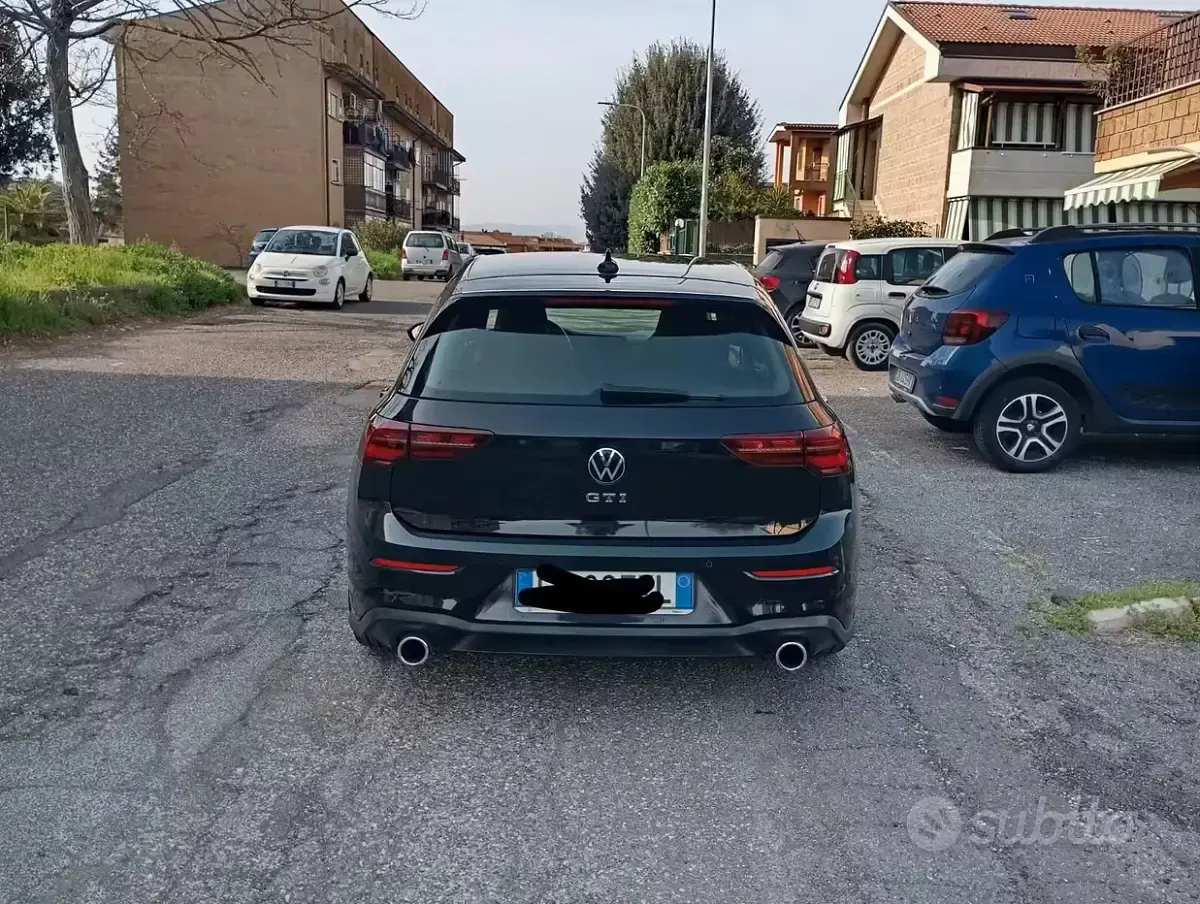 Usata VW Golf VIII GTI 245 CV (180 kW) 2021 Nero Berlina