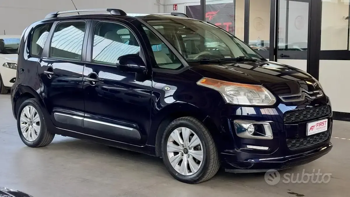 Usata Citroën C3 Picasso Exclusive 92 CV (67 kW) 2014 Blu Monovolume