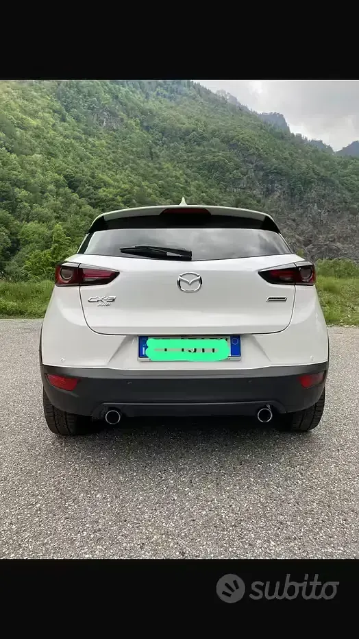 Usata Mazda CX-3 Exceed 116 CV (85 kW) 2019 Bianco SUV