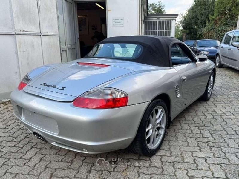 Usata Porsche Boxster 228 CV (167 kW) 2004 Argento Cabrio