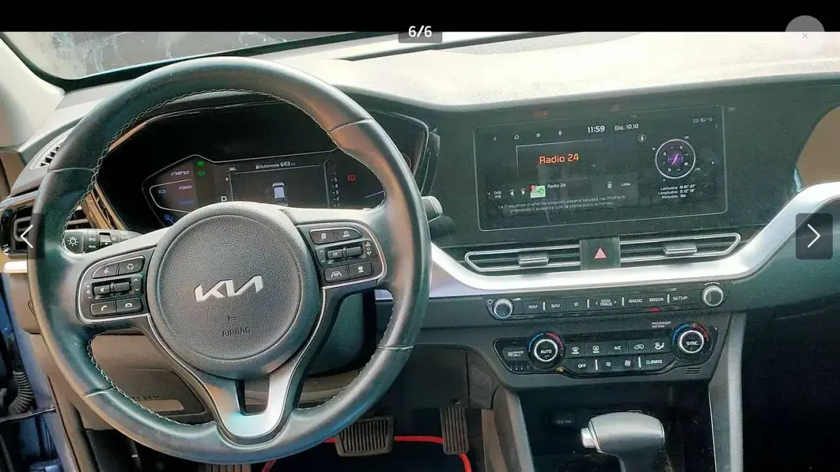 Usata Kia Niro Style 105 CV (77 kW) 2021 Blu/azzurro SUV
