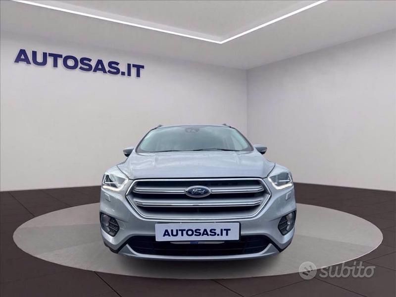 Grigio Usata 2018 Ford Kuga Titanium SUV | 15.090 € (Ottimo prezzo) - Immagine 1/4
